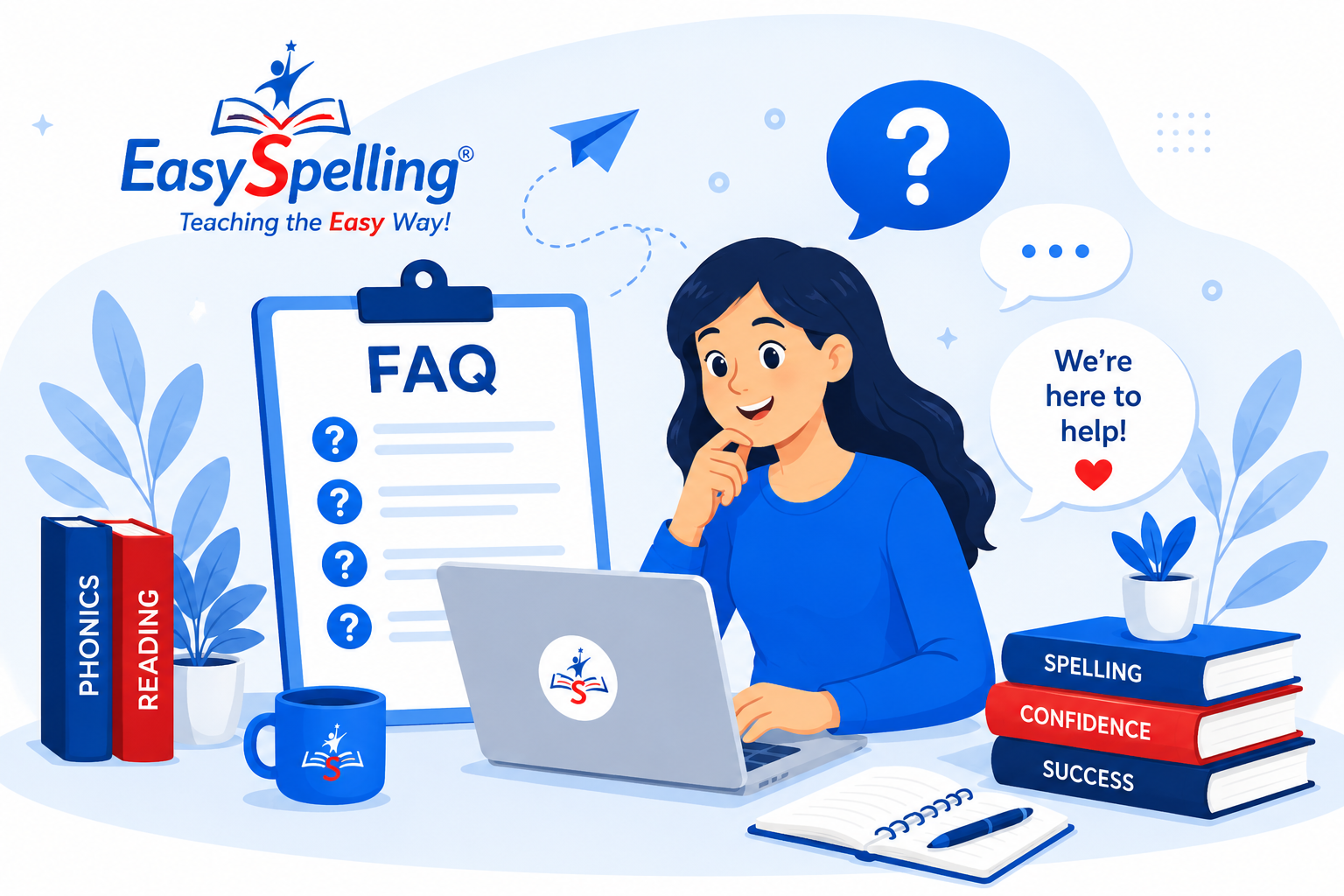 Easy Spelling frequently asked questions and support